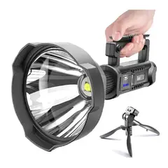 MAXWELL - Linterna Largo Alcance Recargable Usb Impermeable-