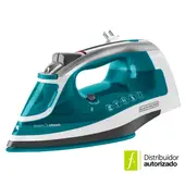 BLACK+DECKER - Plancha a Vapor SmartSteam Cable Retractil y Suela Cerámica ICR1924