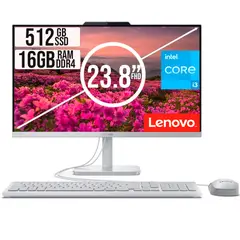 LENOVO - TODO EN UNO INTEL CORE I3-N305 SSD 512GB RAM 16GB LED 23,8 FHD