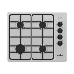 MABE - Cubierta de Empotrar a Gas 60 cm Inoxidable PM6054NS0