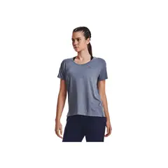UNDER ARMOUR - Camiseta Mujer RUSH ENERGY CORE SS Purpura UNDER ARMOUR.