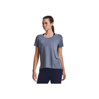 UNDER ARMOUR - Camiseta Mujer RUSH ENERGY CORE SS Purpura UNDER ARMOUR.
