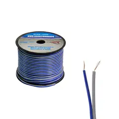 AVC - Cable Polarizado 2x22 Azul-Gris 100 Mts.