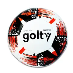 GOLTY - BALÓN DE FÚTBOL PARA NIÑOS GAMBETA III No5 BLANCO