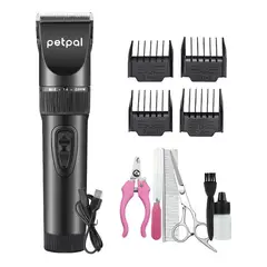 PETPAL - Maquina Peluquera Mascotas Perro Gato Kit Completo - Petpal-
