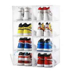 CASATUA - Caja Organizadora De Zapatos Set X2 Banhaus Apilable Premium-