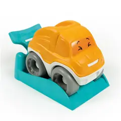 CLEMENTONI - Carro De Juguete Para Niños Giros Locos Naranja Bebes