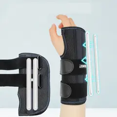 GENERICO - Muñequera Inmovilizador Túnel Carpiano Soporte Férula derecho talla L