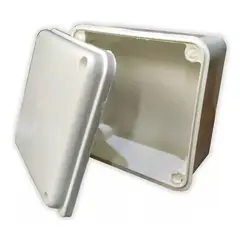 GENERICO - Caja Plástica De Paso 10×10x7cm Para Instalación De Cámaras