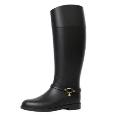 BOTTPLIE - Botas Lluvia Impermeable Golden Pendant - Negro