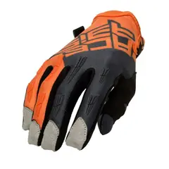 ACERBIS - GUANTES MX X-H NARANJA / GRIS TALLA M