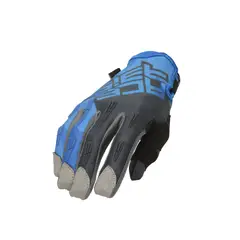 ACERBIS - GUANTES MX X-H AZUL GRIS TALLA S
