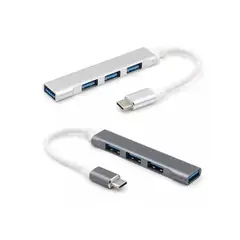 EPIK - Adaptador Convertidor Metálico Tipo C Usb Laptop Y Pc