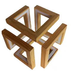 GENERICO - Lampara de mesa Ípsilon en aceite al Natural