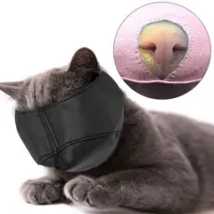 GENERICO - Bozales De Nailon Transpirables Gatos Mascarillas talla M