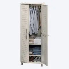 RIMAX - Armario Barú Grande para Ropa Taupe