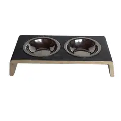 GENERICO - Comedero para mascota Aramis gris oscuro