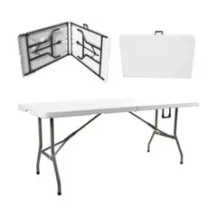 IMPORTADORA MAKA - Mesa Plegable Mesa Portafolio 180cm Resistente