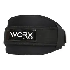 WORX - Cinturon Neopreno Levantamiento Pesas Gym - Negro - M-