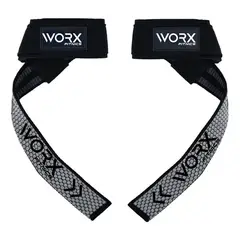 WORX - Straps Correas Levantamiento Pesas Gym Gimnasio Set X2-