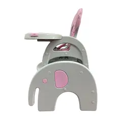 GENERICO - Silla comedor de bebe 3 en 1 escritorio reclinable bandeja