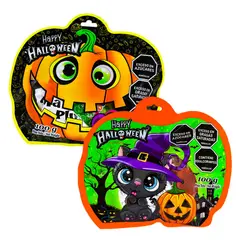 GENERICO - Bolsa Halloween Calabaza Fantasma Con Dulces Adro 100 g X 2U