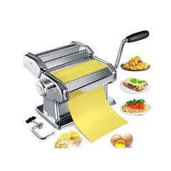 GENERICO - Máquina Inoxidable Para Hacer Pasta 3 En 1 Ambiente Gourmet
