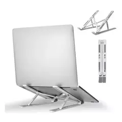 GENERICO - Base Soporte Para Portátil metálica Plegable Ergonómica