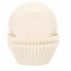 GENERICO - Capacillos Para Cupcakes 100 Pcs - BLANCO