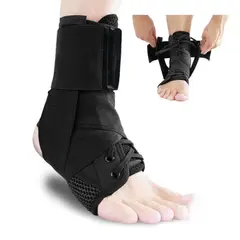 GENERICO - Ferula Tobillera De Seguridad Soporte Ajustable Ortopedica TALLA S
