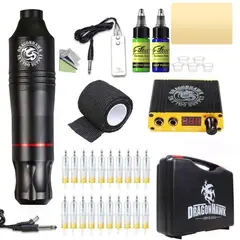DRAGON HAWK - Kit Para Tatuar Maquina de tatuaje tipo Pen