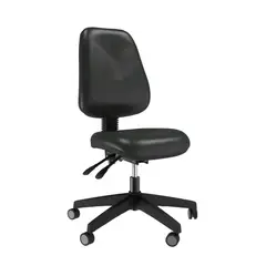 GENERICO - Silla Oficina Ergonómica Reclinable Apariencia Tipo cuero Tela Pranna
