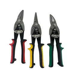 UYUSTOOLS - Juego D Tijeras De Aviacion Lamina 3pc Der-izq-rec