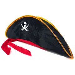 GENERICO - Sombrero Diseño Pirata Para Niños Accesorio Para Disfraz