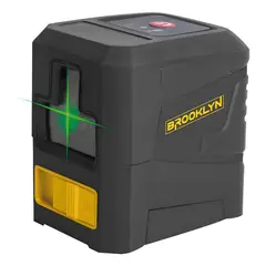 BROOKLYN - Nivel Laser Verde Profesional Autonivel 2 Lineas