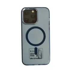 PYX - Estuche Compatible iPhone 15 Pro Max Magnético Magsafe Best Azul
