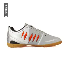 GOLTY - Zapatillas Lisa Formacion Fx Niños-Gris/Blanco