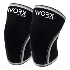 WORX - Rodillera Deportiva Gym Compresion Neopreno X2 Gym - Negro - M-