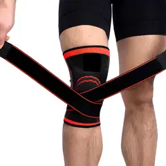 WORX - Rodillera Deportiva Compresión Soporte Set x2 Gym - Negro - M