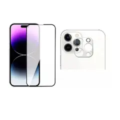 GENERICO - Vidrio Protector Cerámico +Vidrio Cámara ¡Phone 15 Pro