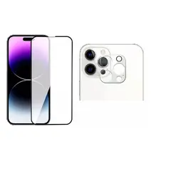 GENERICO - Vidrio Protector Cerámico +Vidrio Cámara ¡Phone 15 Pro Max