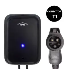 HACEB - Cargador de pared para carros Eléctricos Tipo Americano (T1) F1 120V 3,5kW