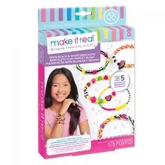 MAKE IT REAL - PULSERAS DE NEÓN EN BLANCO Y NEGRO