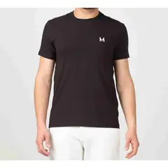MARIO HERNANDEZ - Camiseta monograma negro Tierra Arriba