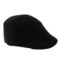 GENERICO - Boina para Hombre en Pana Negra