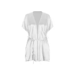 DIANE & GEORDI - Pijama kimono (2925) - Blanco