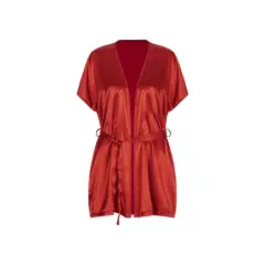 DIANE & GEORDI - Pijama kimono (2925) - Rojo