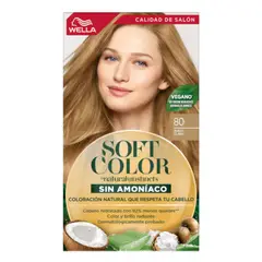 WELLA - Tinte Soft Color Sin Amoniaco 80 - Rubio Claro