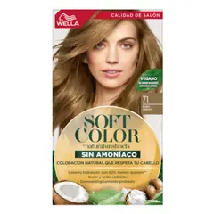 WELLA - Tinte Soft Color Sin Amoniaco 71 - Rubio Cenizo