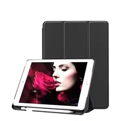 IGOMA - Estuche Compatible iPad 10 Generación Con Espacio Para Lápiz Negro